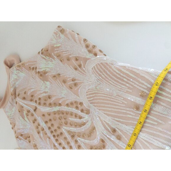 Dress the Population Pink Halter Bodycon Midi Dress - Picture 14 of 15